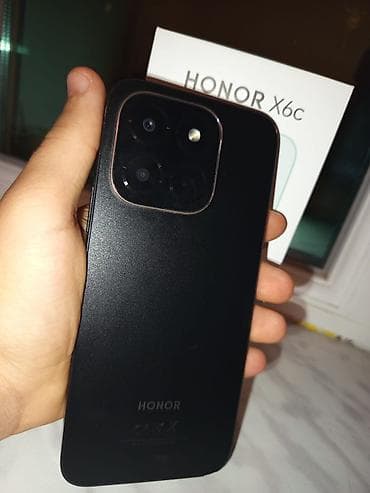 en ucuz android tv box: Honor X6c, 256 GB, rəng - Qara, İki sim kartlı — 2