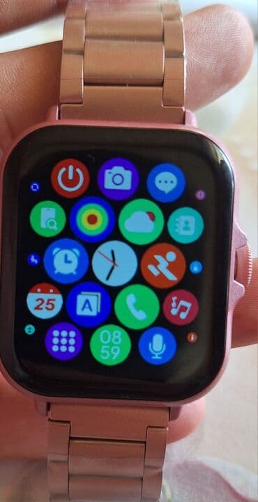 Yeni, Smart saat, Sensor ekran, rəng - Çəhrayı