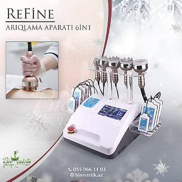 ariq: Kavitasiya, RF liftinq, Vakuum massaj, Təlim keçirilir — 1