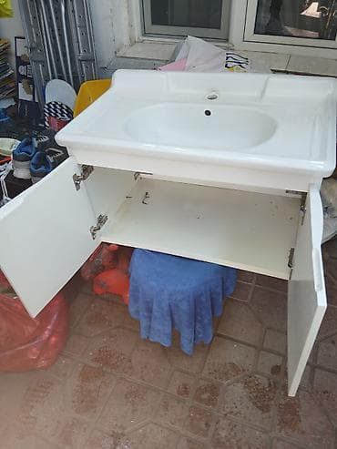 Hamam üçün lavabo və alt dolab dəsti satiram. Real alicilar elaqe — 3
