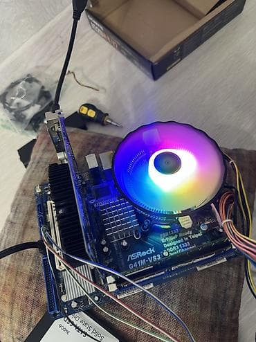 plata xarab: Ana Platası ASRock G41M-VS3, İşlənmiş — 3