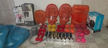 kaleci elceyi: Fitnes və döyüş idmanları üçün avadanlıq seti 2 ədəd boks əlcəyi 2 — 2
