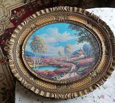 ekran sekileri: Menzure yonulmus taxta, plastik sebeke kenarlari agurlu bir tablo — 1