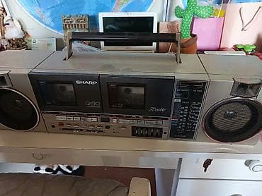 Audio: Sharp QT 90 yapon maqnitaonu radiosu işləyir FM də var kaset yeri — 2