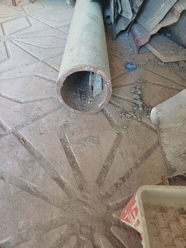 qara torpaq ve peyin: Gence seheri Metal boru - Material: qalın divarlı polad - Uzunluq — 2