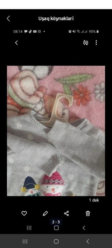 toxunma jilet modelleri: LC Waikiki qız uşağı üçün sviter - Ölçü: 5-6 yaş, 110-116 sm — 2