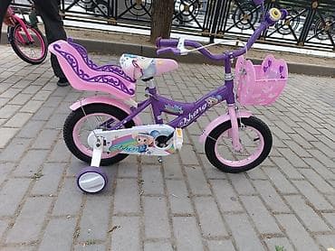 velosiped ural: Yeni İki təkərli Uşaq velosipedi 12", sürətlərin sayı: 1, Ödənişli çatdırılma — 5