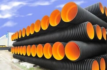 Kanalizasiya üçün Plastik Sənayə trubası