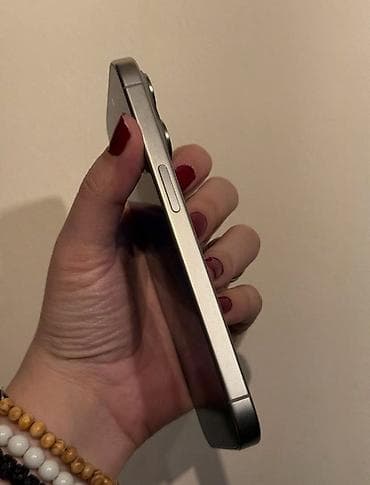 ucuz iphone telefonlar: IPhone 15 Pro, 256 GB, Natural Titanium, Zəmanət, Kredit, Simsiz şarj — 3