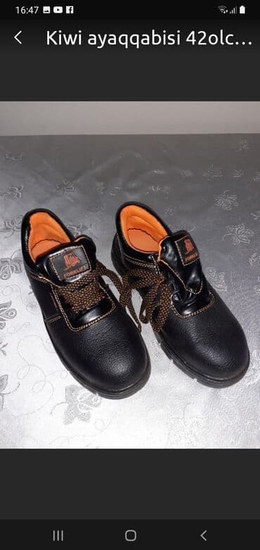 Ботинки: Tazadir raz 42 qiw ayi ucun superdir cox yunguldur zang ele — 1