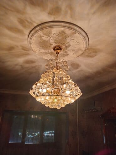 list: Çılçıraq, 10 və daha çox lampa, Şüşə — 3