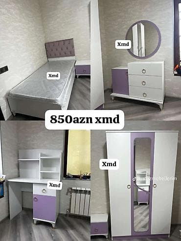 belinay mebel: Uşaq/yeniyetmə otağı üçün mebel dəsti Komplekt tərkibi: - Tək — 1