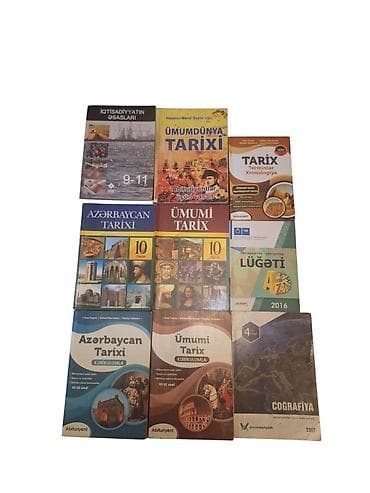 Tədris ədəbiyyatı: Kitablar yaxşı vəziyyətdədir, qiymətlə bağlı əlaqə üçün wp yada zəng — 1