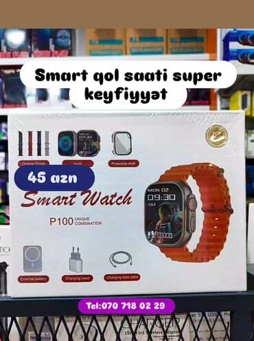 tək qaş: Yeni, Smart saat — 9