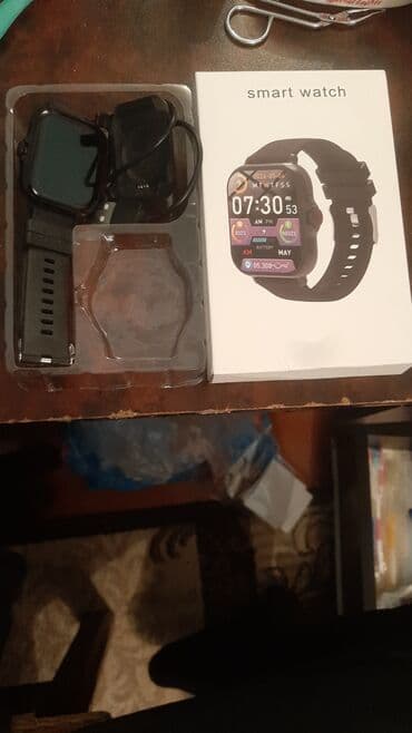 Smart saat, Sensor ekran, rəng - Qara