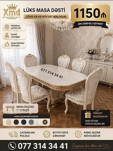 restoran stolu: Lüks Masa Dəsti – zövq və keyfiyyət birlikdə! - Premium keyfiyyətli — 1