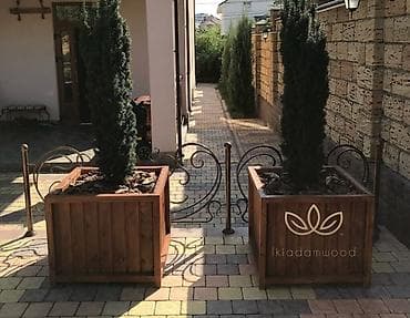 Taxta dekorativ böyük dibçəklər – Ikıadamwood Salam hər vaxtınız