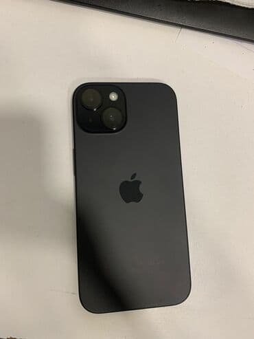 iphone 15 qiymet: IPhone 15, Qara, Face ID — 3