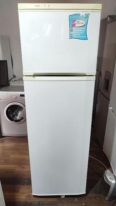 2 el dondurucu: Б/у 2 двери Nord Холодильник Продажа, цвет - Белый, С колесиками — 6