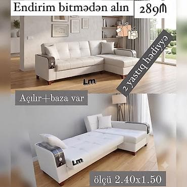 pufik divan: Künc divan, Yeni, Açılan, Bazalı — 1