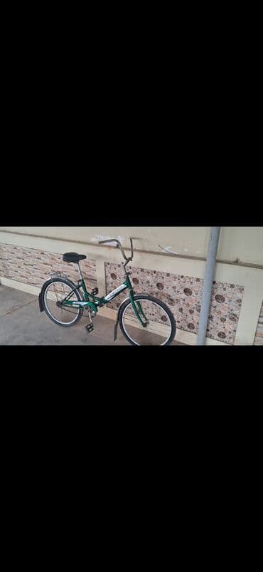 elektrikli velosiped qiymetleri: İşlənmiş Şəhər velosipedi 24", sürətlərin sayı: 1, Ünvandan götürmə — 3