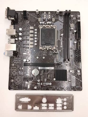 lga 1155 cpu: Ana plata BIOSTAR H610MHP Socket 1700, Intel® H610, 2xDDR4-3200 — 1