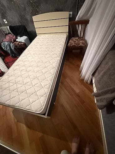 hava dosekleri: Təknəfərlik çarpayı, Matras ilə, Siyirməli — 2