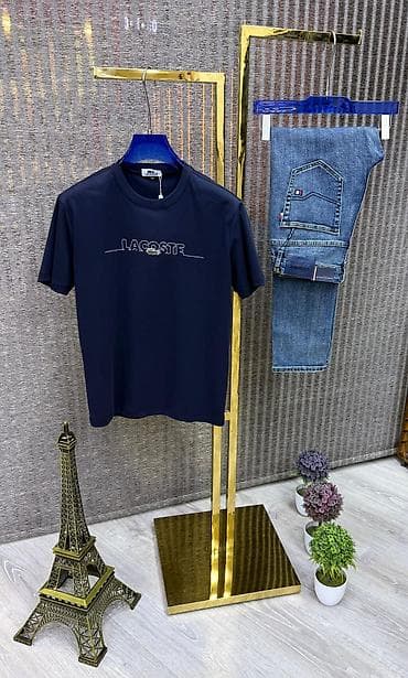 Şəxsi əşyalar: Kişi T‑shirt kolleksiyası Brend variantları: - Massimo Dutti qısaqol — 10