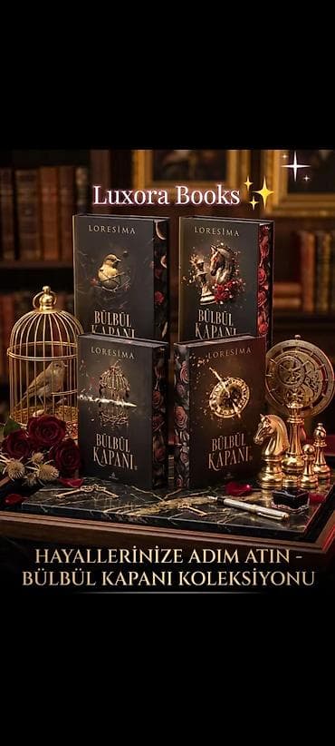 divar şkafı: Məhsul: Loresima – Bülbül Kapanı kitab seriyası (I–IV) Təsvir: - — 1