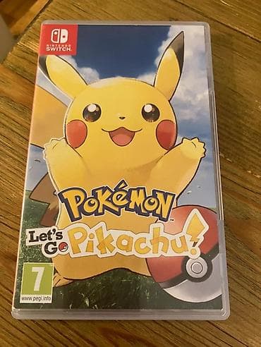 Nintendo Switch - Pokémon Let's Go Pikachu - 1 dəfə istifadə olunub