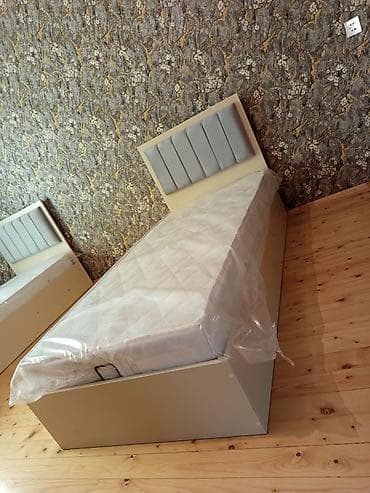 krovatlar: Новый, Односпальная кровать, С подъемным механизмом, С матрасом, Без выдвижных ящиков, Россия — 3