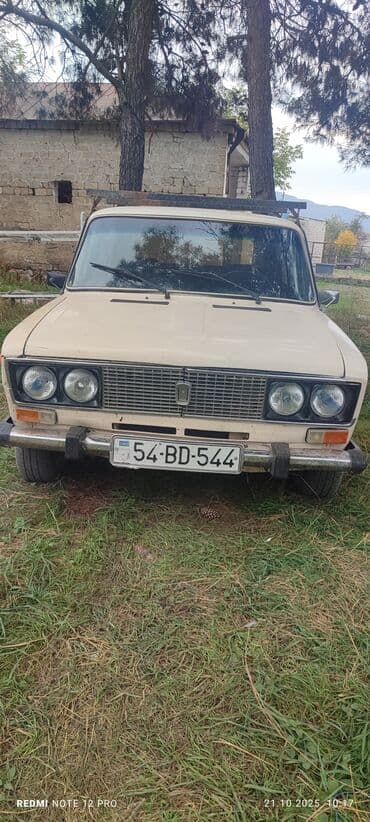 variator sürətlər qutusu: VAZ 2106 sedan - Kuzov: bej rəng, 4 qapı, klassik xrom buferlər - — 3