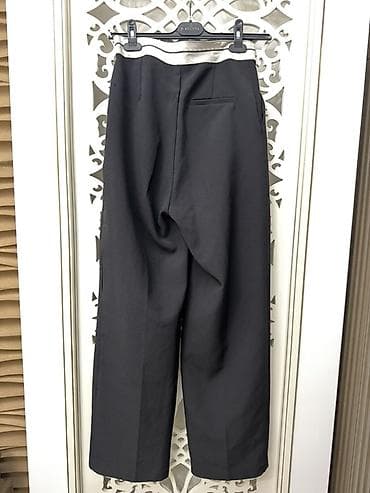 Şalvarlar: Qadın şalvarı – klassik üslub - Rəng: qara - Kəsim: düz, geniş balaq — 3