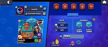 Brawl Stars hesabı – “cordy31” - Kupa: 33 123 (ən yüksək 33 127) — 4