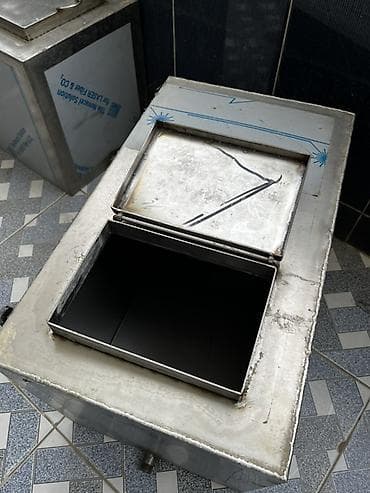 metal fermalar: Paslanmayan poladdan (inox) hazırlanmış kvadrat forma texniki çən — 4