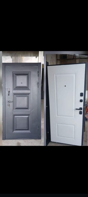 Giriş qapıları: Mənzil üçün Yeni Giriş qapısı 100x210 sm Petlə ilə, Ödənişli çatdırılma, Pulsuz çatdırılma, Rayonlara çatdırılma — 3