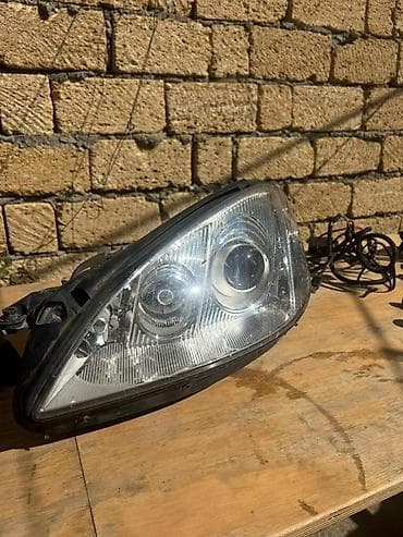 kompressor mercedes: Sol, Yaxın və uzaq vuran işıqlar Mercedes-Benz, Orijinal — 4