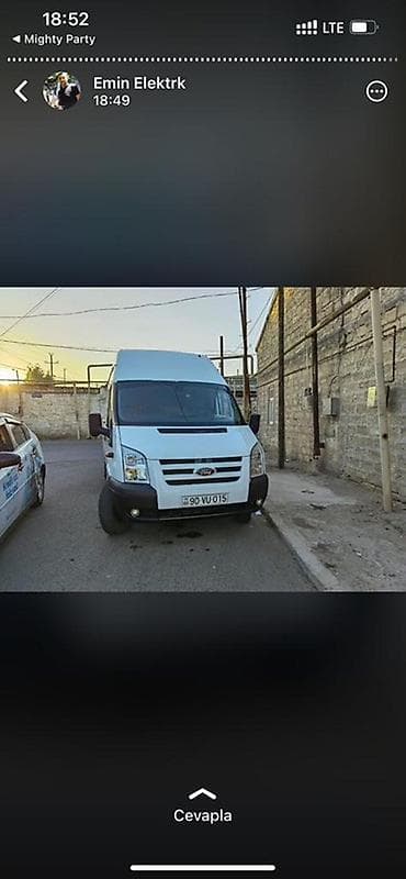 Avto xidmətlər: Ford Transit tipli yük mikroavtobus – yükdaşıma xidməti - Şəhərdaxili — 1