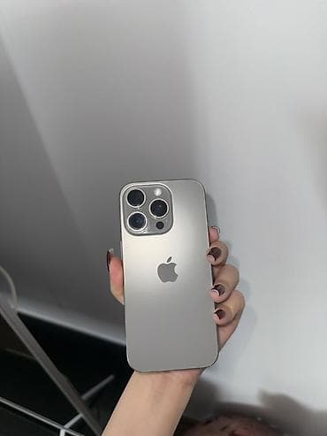 iphone 13 pro satilir: IPhone 15 Pro, 128 GB, Natural Titanium, Face ID — 2