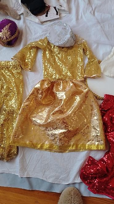 uşaq velosiped satisi: Qız uşaqları üçün milli rəqs/libas geyim dəstlər kirayesi 8m oqlan — 5