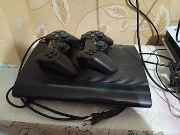 PS4 (Sony PlayStation 4): Sony PlayStation 3 (Super Slim) oyun konsolu yaddas 1 tb 126 oyun — 1