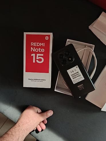 iphoen 12: Redmi Note, 256 GB, rəng - Qara, Sənədlərlə — 2