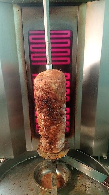 Оборудование для ресторанов, кафе: Doner/kebab üçün peşəkar elektrikli şiş dönər aparatı - Şaquli tip — 2
