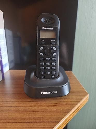 33w adapter: Panasonic KX-TG3711SX simsiz ev/ofis telefonu Telefon təzədir — 1