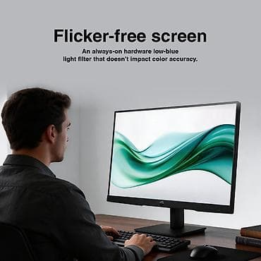 iphone hdmi kabel: HP V24v G5 FHD Monitor – təmiz dizayn, geniş görüntü və rahat iş üçün — 3
