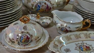 buta qab qacaq goran instagram: Nahar dəsti, Farfor, 6 nəfərlik, Çexiya — 4