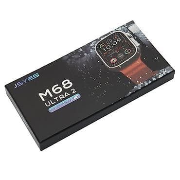 Kateqoriya: Smart saatlar Brend: No Brand Model: M68 Ultra 2 (black) — 1