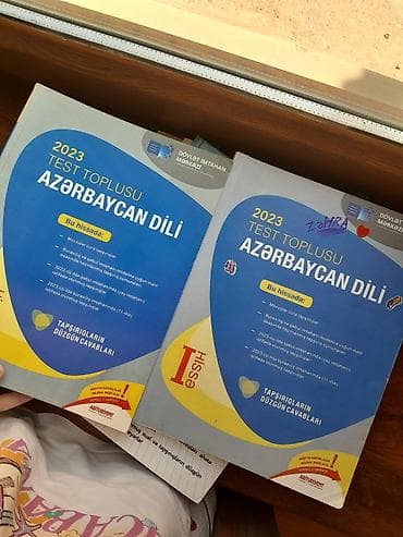 test kitab: Məhsul: “2023 Test Toplusu – Azərbaycan dili” (Dövlət İmtahan — 1