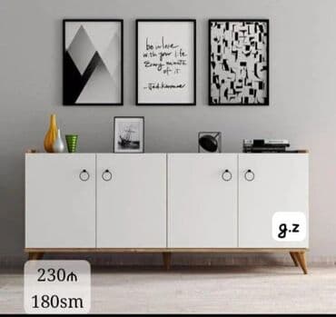 белый комод: Новый, Без зеркала, Азербайджан — 4