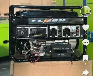 mini generator: Generator – FLASH FL5000E - Güc: 4.5 kVt - İşəsalma: elektrik start — 1